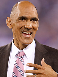 Coach Tony Dungy talks faith, family and football